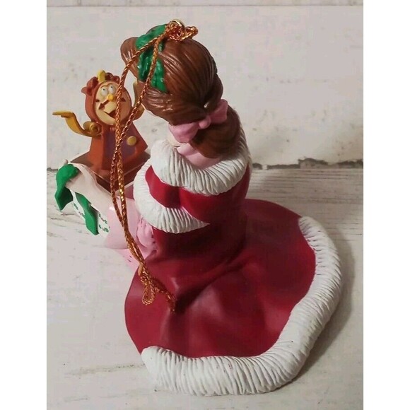 Disney Groiler Beauty And The Beast Belle Christmas Magic‎ Ornament - Picture 2 of 10